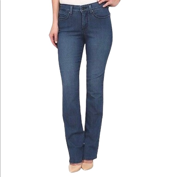 NYDJ Denim - NYDJ light denim Billie mini boot jeans